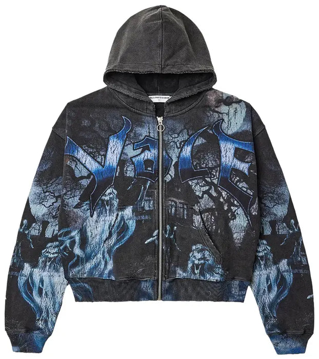 Vale Forever Casper Zip Up Black