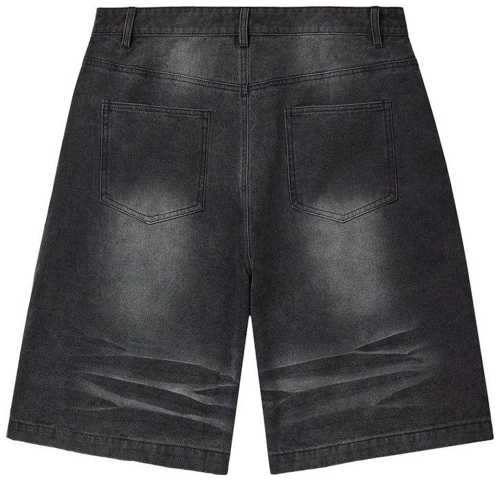 Vale Forever Black 1980s Jorts 'Black/Wash'