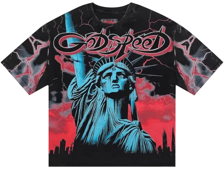 Godspeed Voltage Tee (Red)