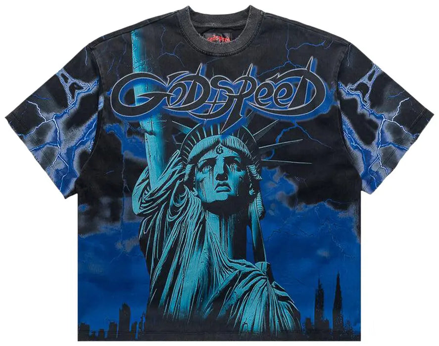 Godspeed Voltage Tee (LA Blue)