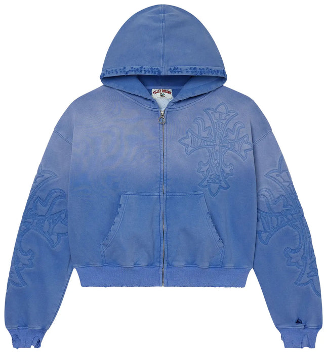 Vale Forever Carver Zip Up “Ice Blue”