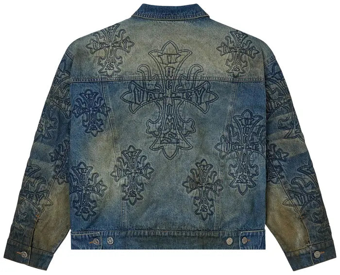 Vale Forever Religion Denim Jacket 'Midrinse'