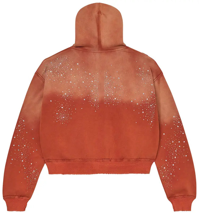 Vale Forever Classico Zip Up Hoodie 'Orange'