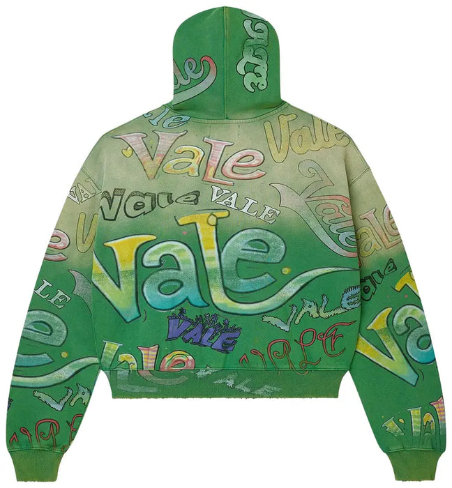 Vale Forever Spearmint Zip Up 'Green'