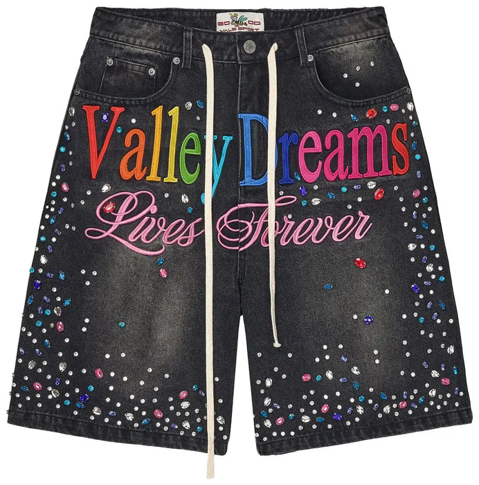 Vale Forever Ice Cream Jorts 'Black'