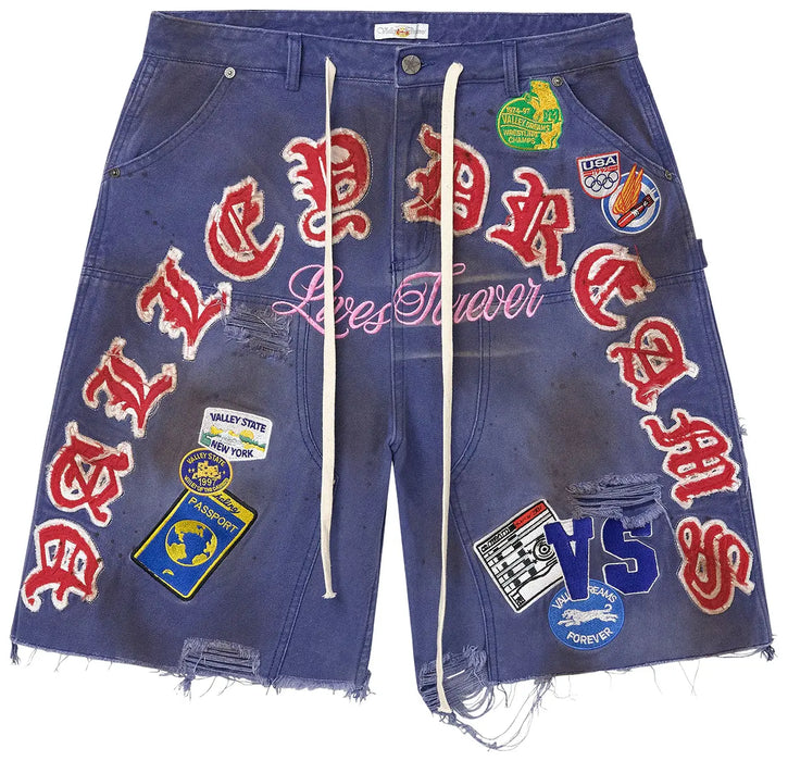Vale Forever Workshop Jorts 'Blue'