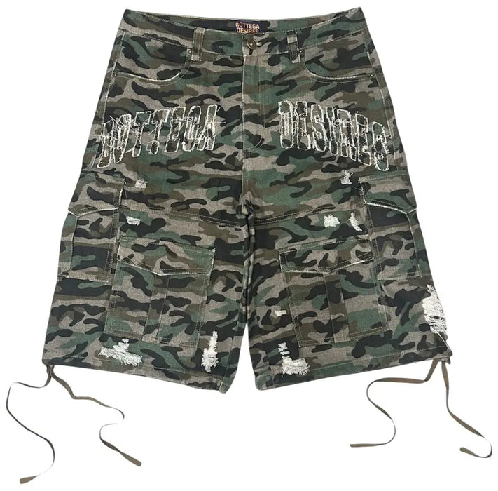 Bottega Desires Cargo Shorts 'Camouflage'