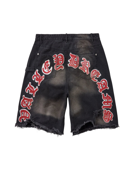 Vale Forever Workshop Jorts Black
