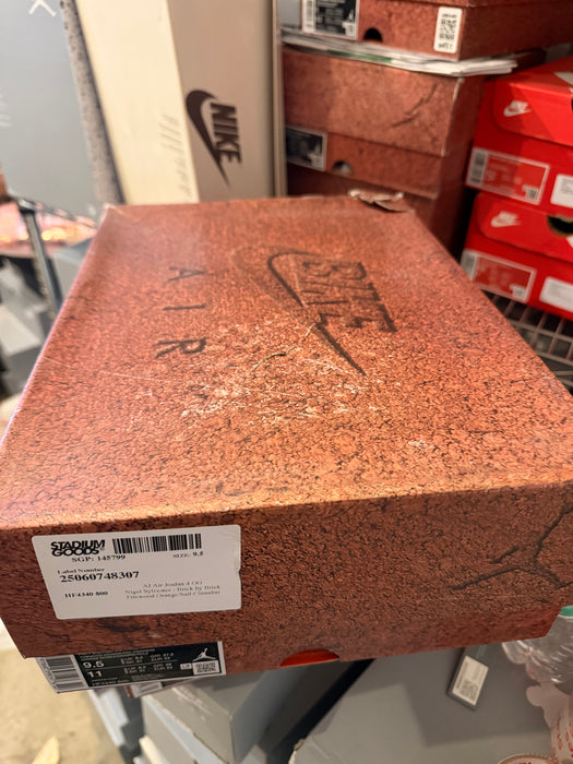 Air Jordan 4 Retro OG SP Nigel Sylvester Brick by Brick