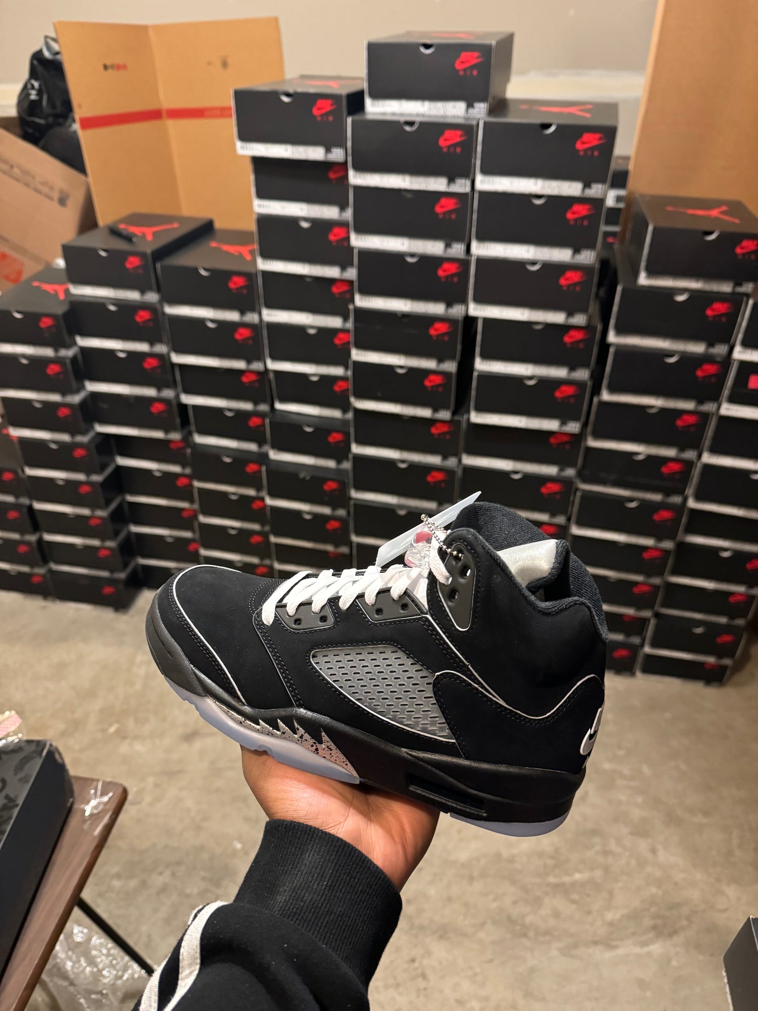 Jordan 5 Black Metallic Reimagined