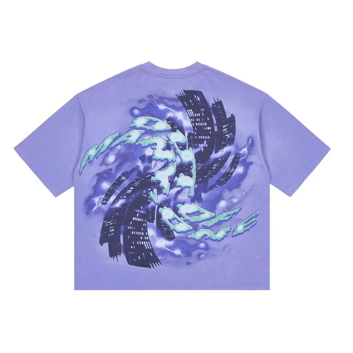 Godspeed Liberty Tears T-Shirt (Purple Wash)