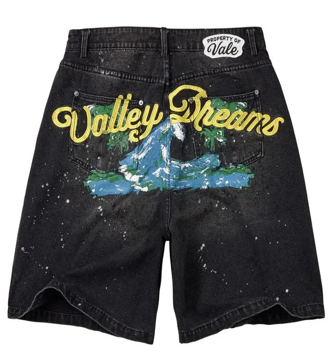 Vale Forever Paradise Jorts Black